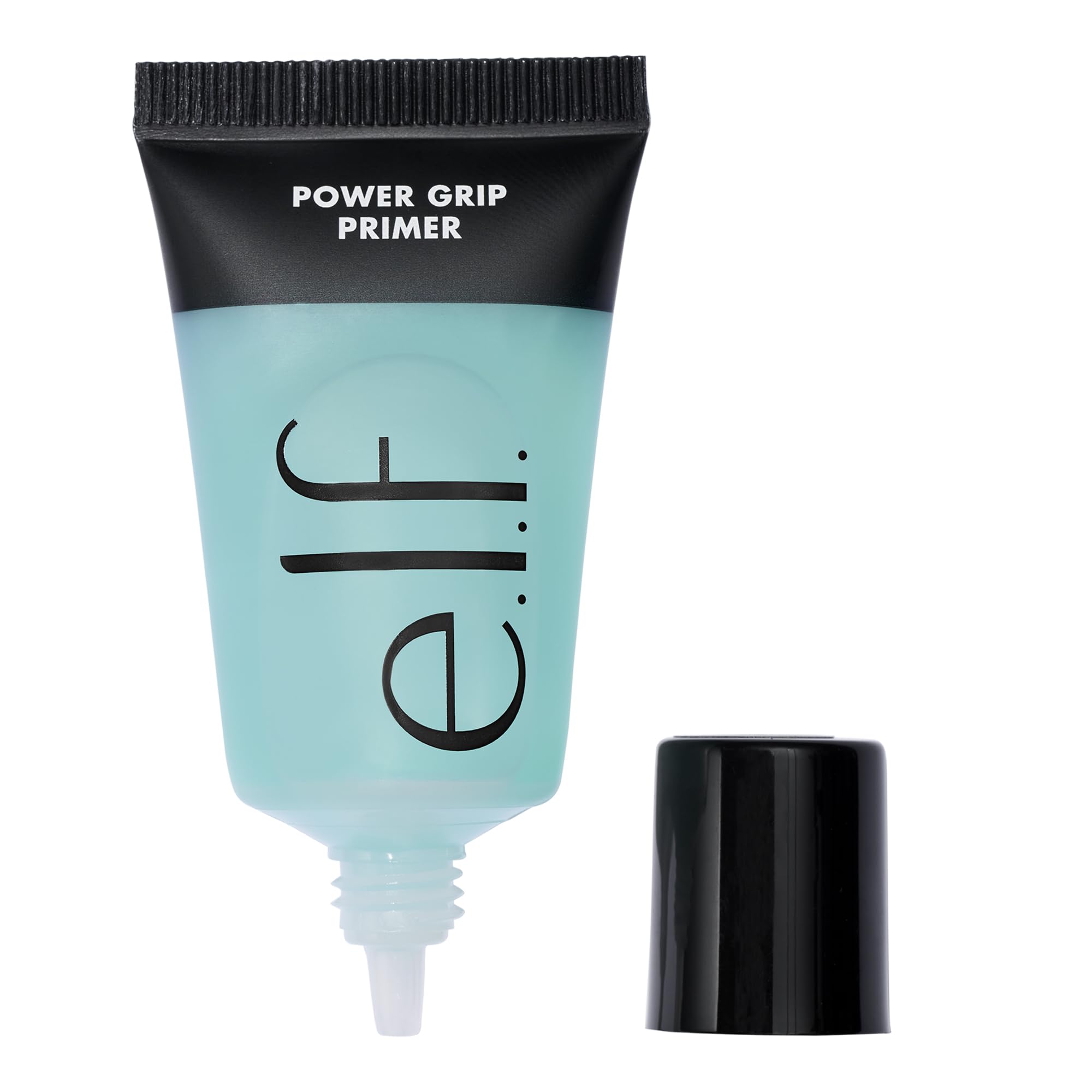 e.l.f. Power Grip Primer Mini packaging shows a vegan, cruelty-free base for makeup.
