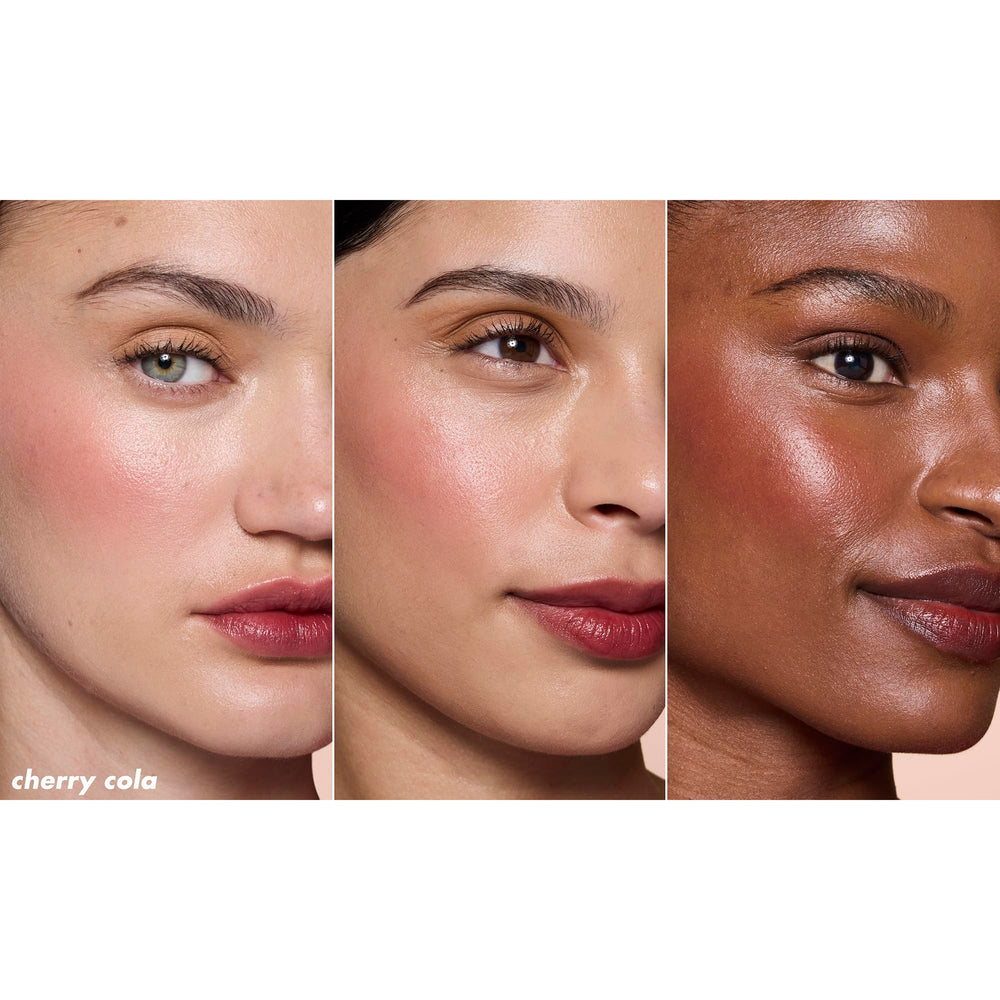 e.l.f. Sheer For It Blush Tint on-cheek swipe delivers natural glow