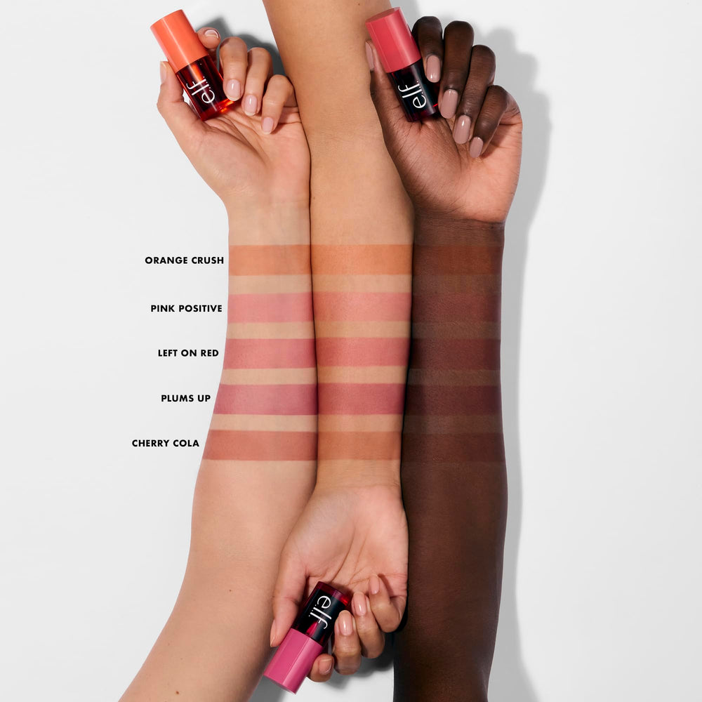 Hydration-focused tint helps lips and skin stay comfortable during wear.