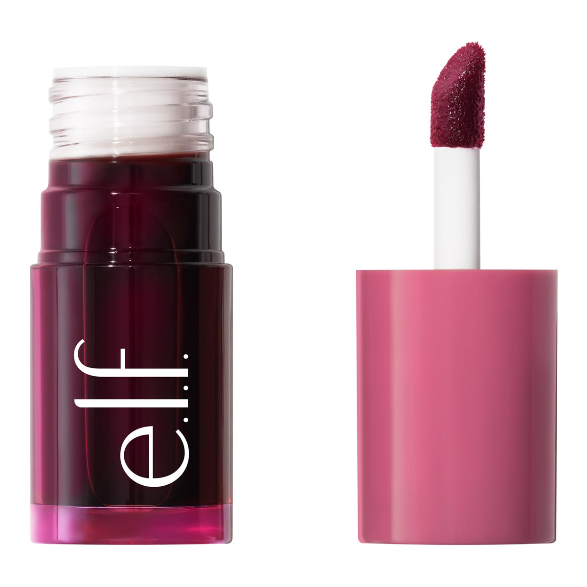 e.l.f. Sheer For It Blush Tint tube-closeup showing hydrating lip color.