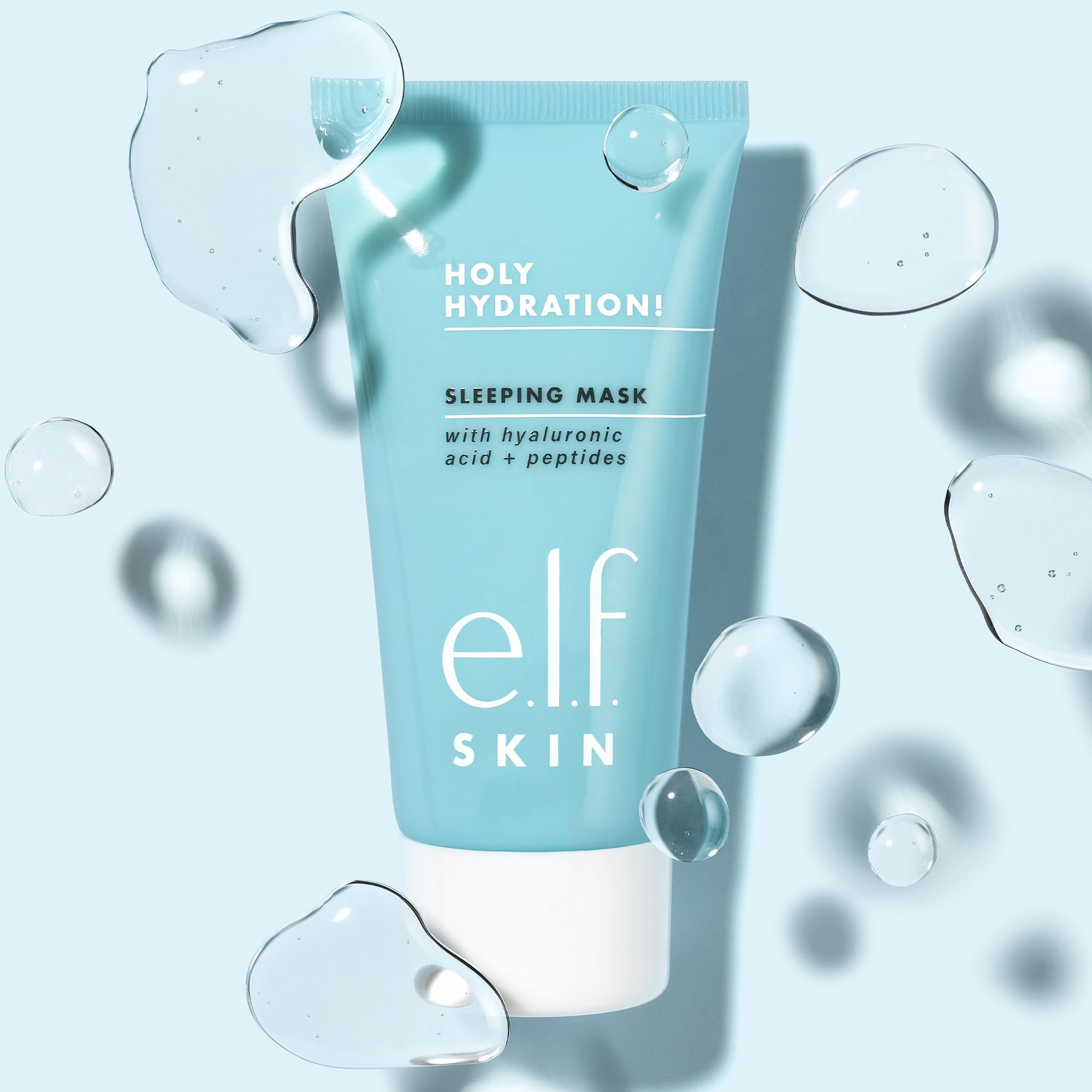 e.l.f. SKIN Holy Hydration Sleeping Mask overnight-use scene for night hydration routine