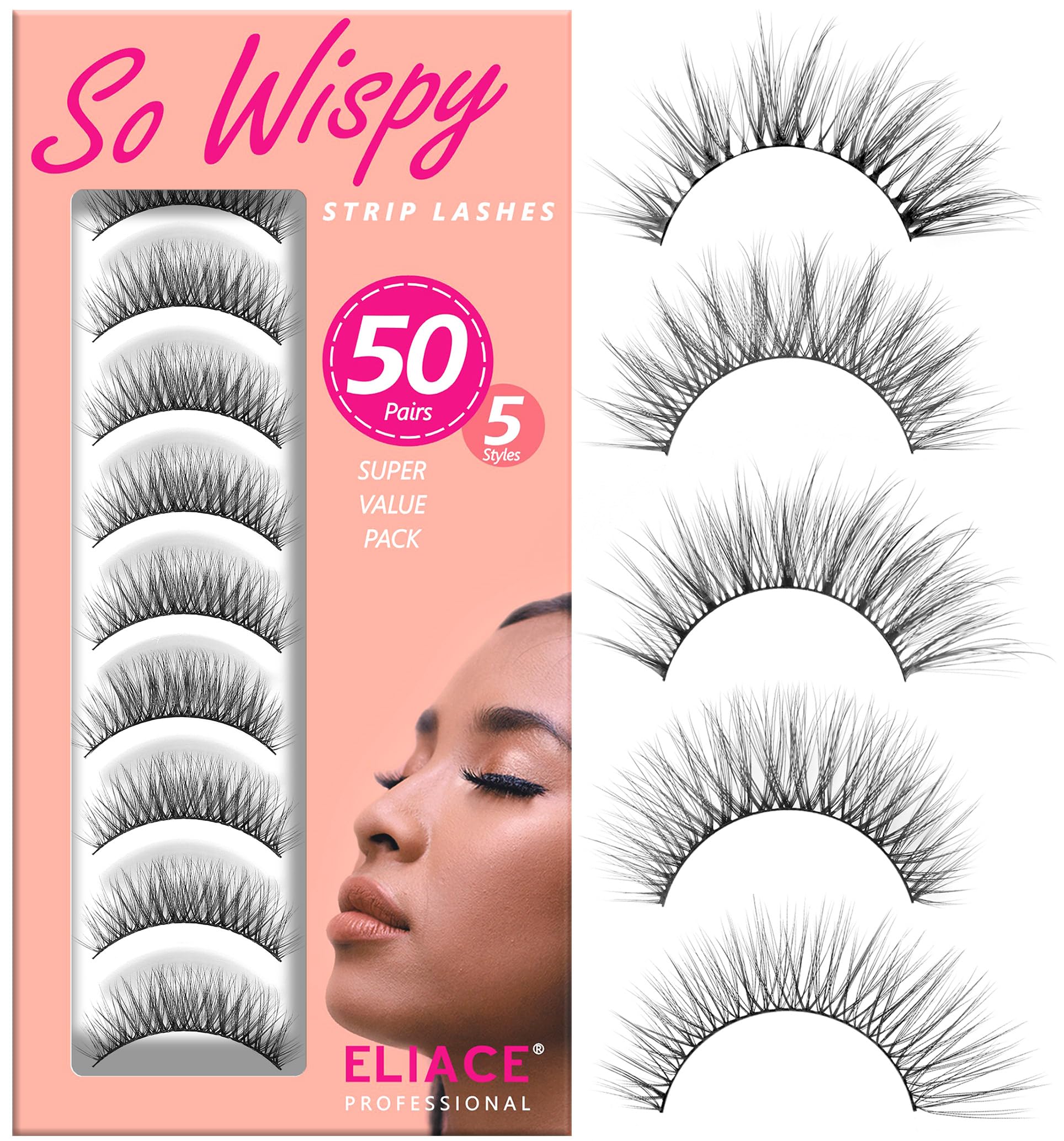 Eliace daily-use natural look application demonstrates quick, natural enhancement for everyday makeup.