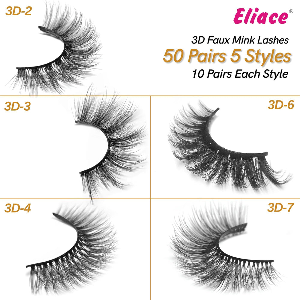 Eliace Eyelashes cotton-band soft design for gentle eyelid wear.