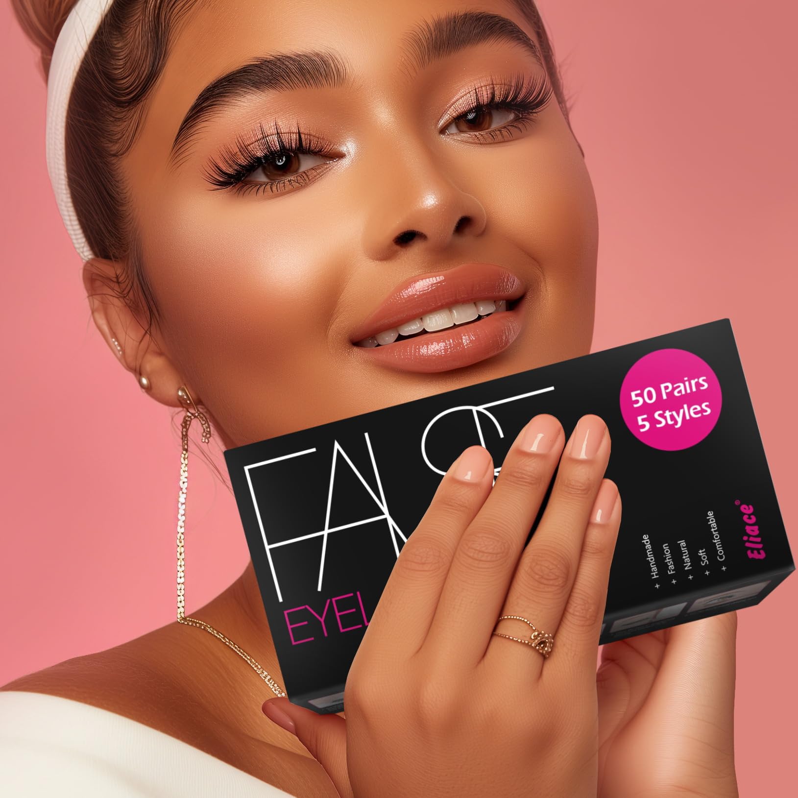 Eliace Eyelashes cruelty-free vegan promise for guilt-free beauty.