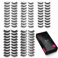 Eliace Eyelashes wispy cat-eye closeup with natural definition.