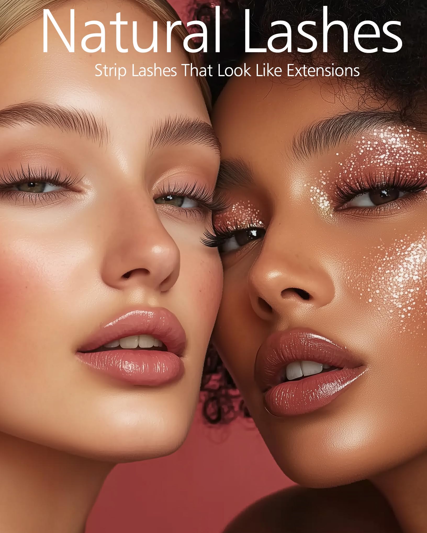 Eliace lash-band soft close-up highlights the flexible band for comfortable all-day wear.