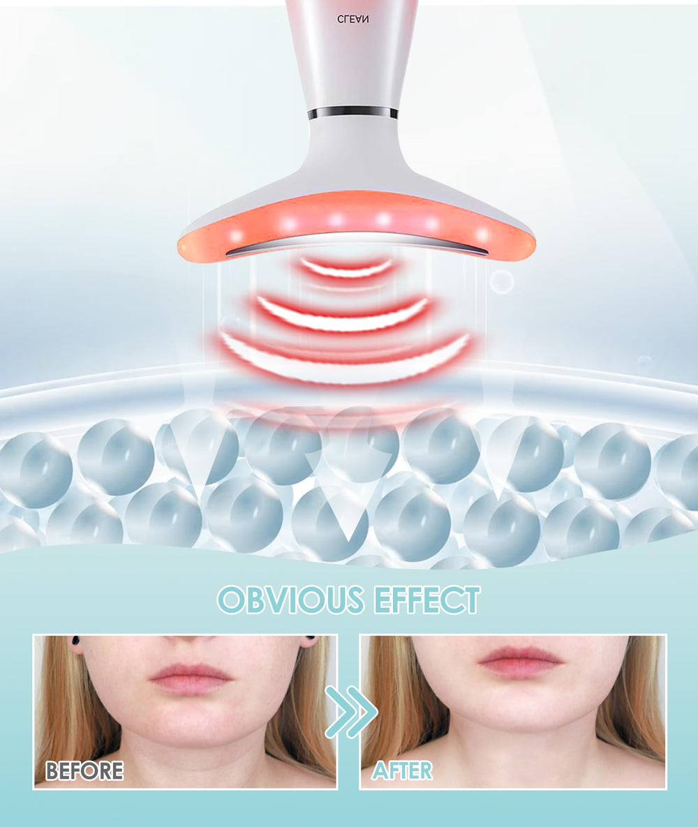 ELISHINE 7 Color Neck Face Massager thermal feature highlights warming function for enhanced comfort
