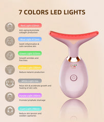 ELISHINE therapy panel close-up showing color modes for skin care