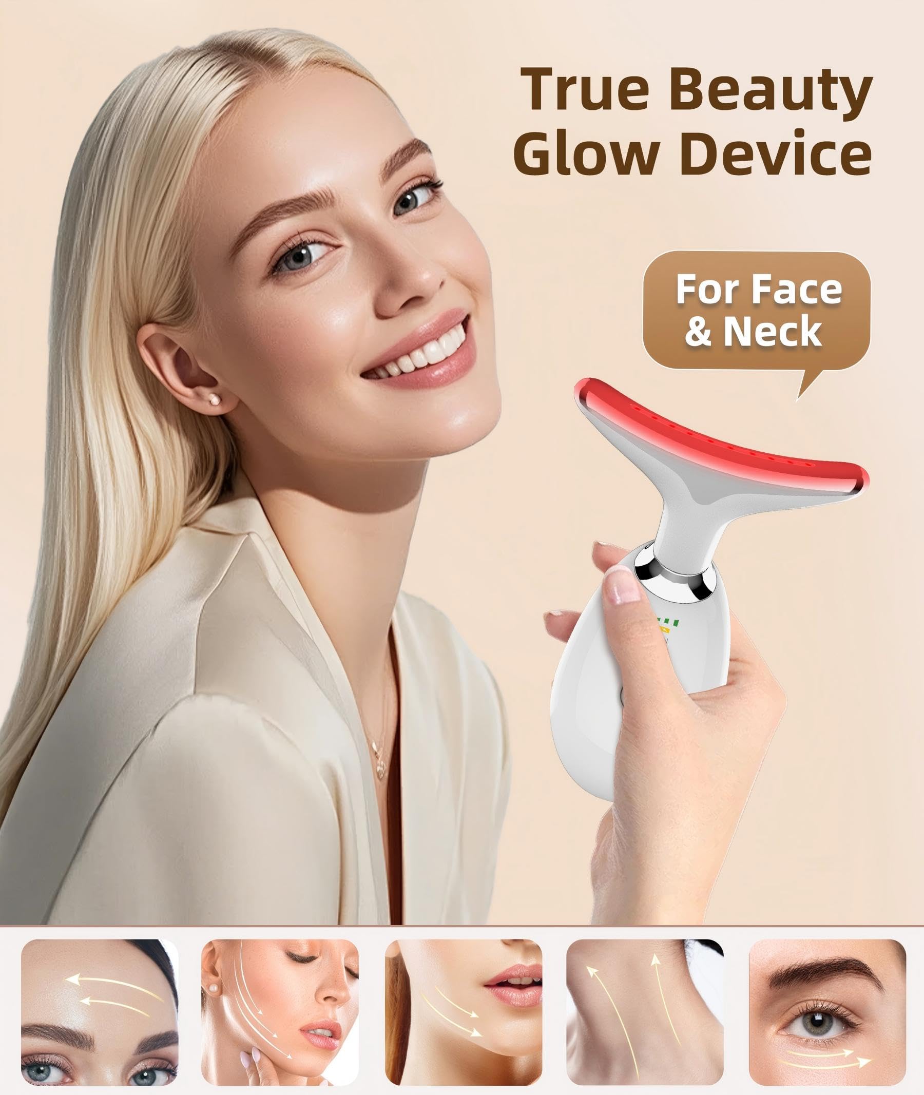 ELISHINE compact massager with USB-C cable ready for quick charging