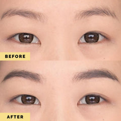 Elizabeth Mott Queen of the Fill tube closeup shows tinted formula for natural brows