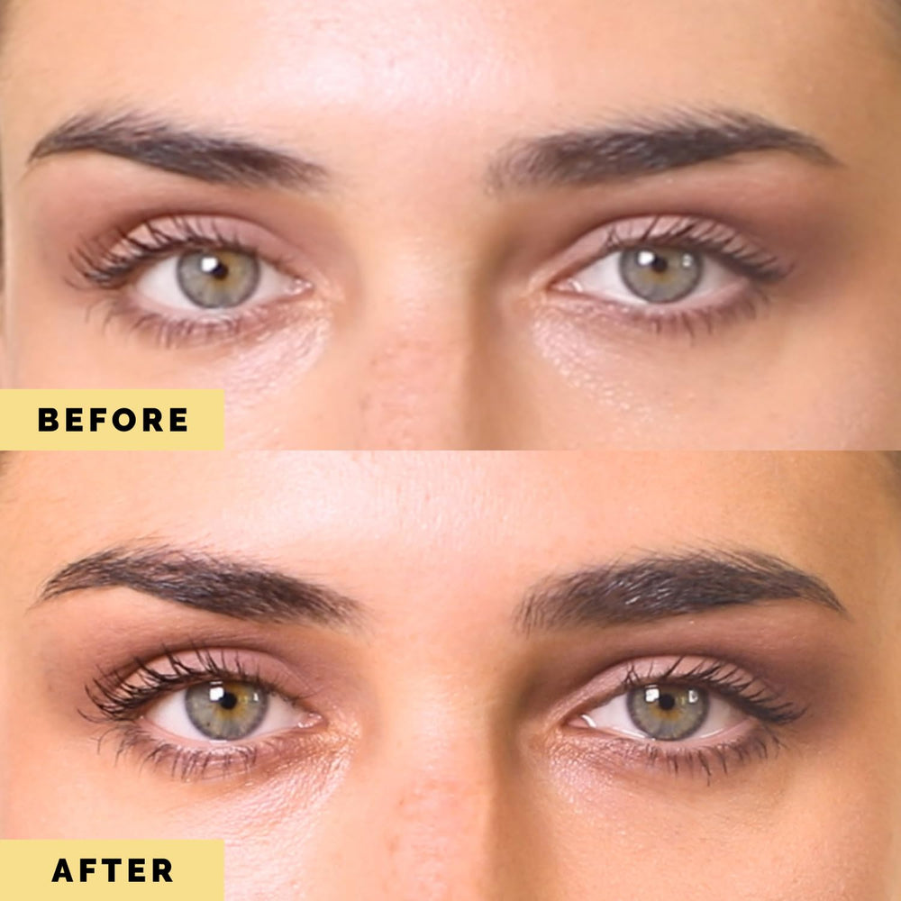 Elizabeth Mott Queen of the Fill brow gel close-up shows tinted color