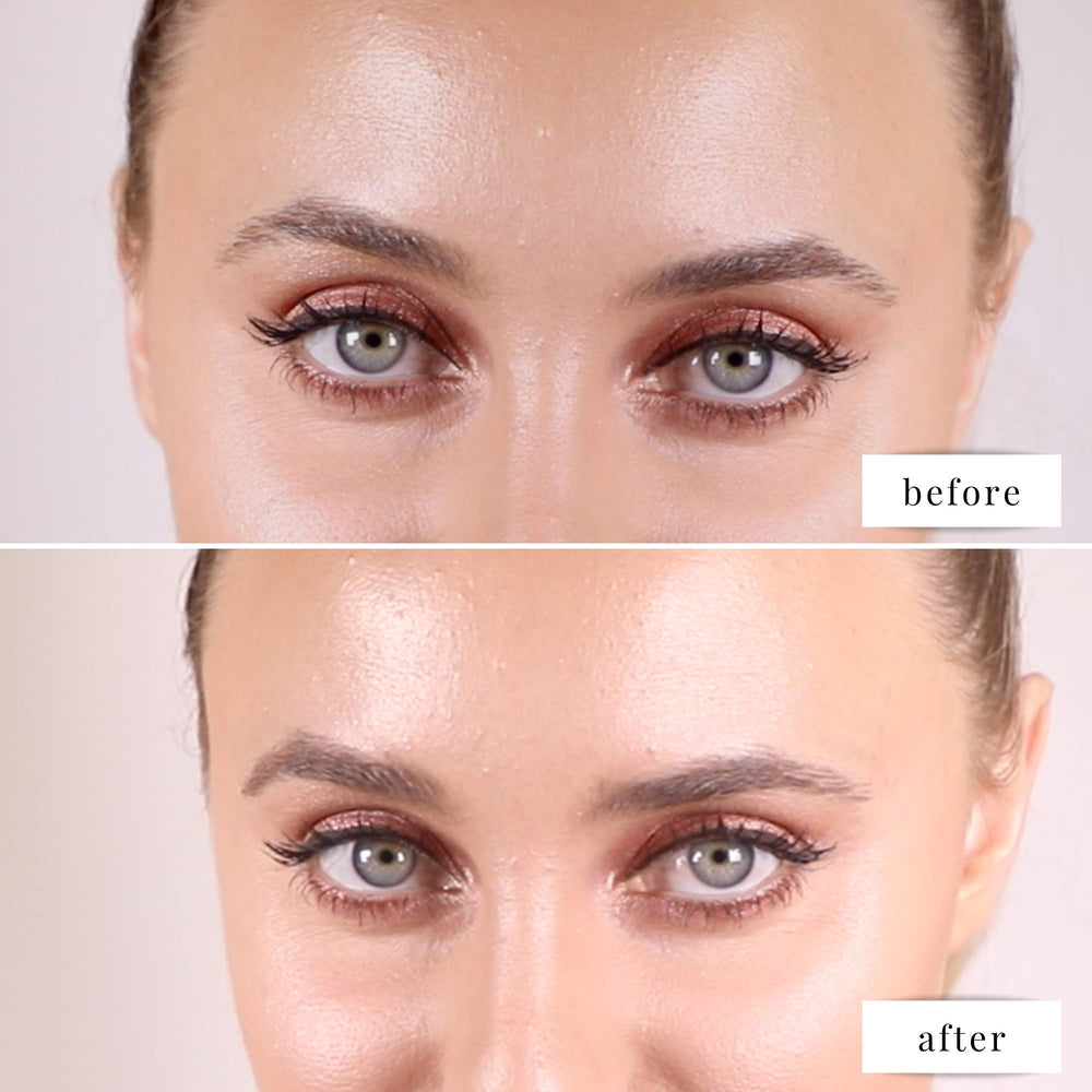 Elizabeth Mott Queen of the Fill brow gel wear resists smudging through workouts.