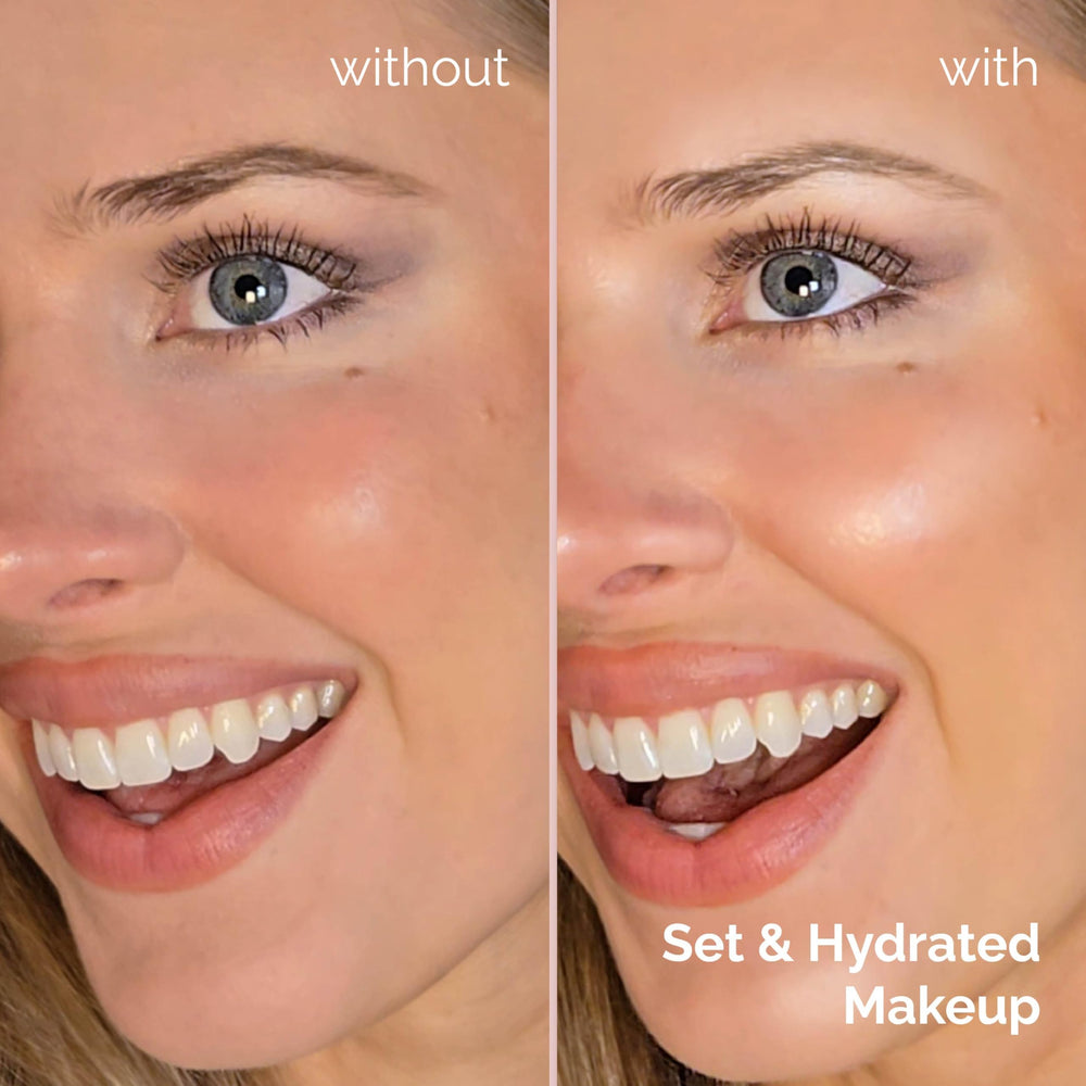 Elizabeth Mott Thank Me Later lightweight mist provides refreshing, oil-free hydration for daily use.