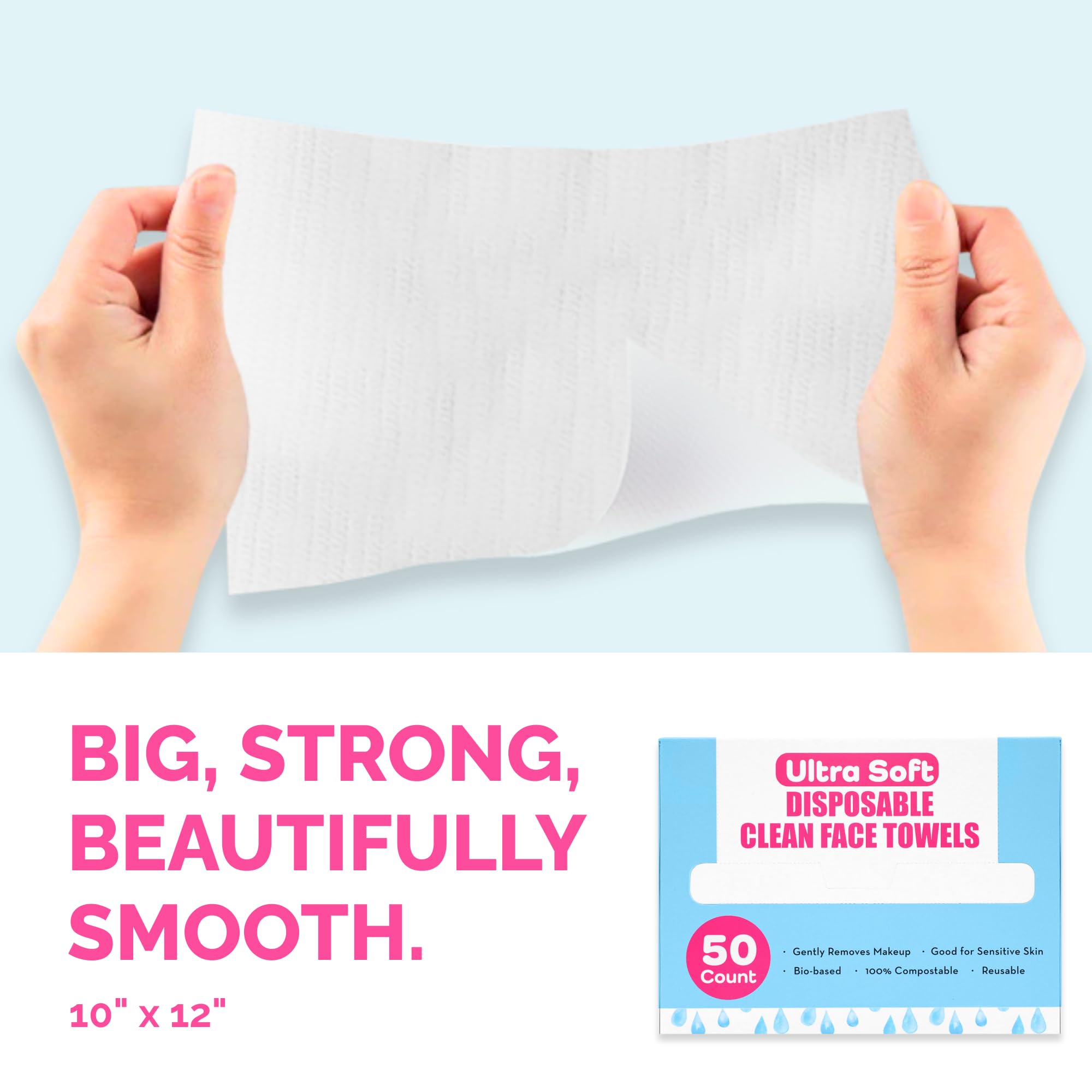 Elizabeth Mott Thank Me Later towel close-up demonstrates high absorbency during routines