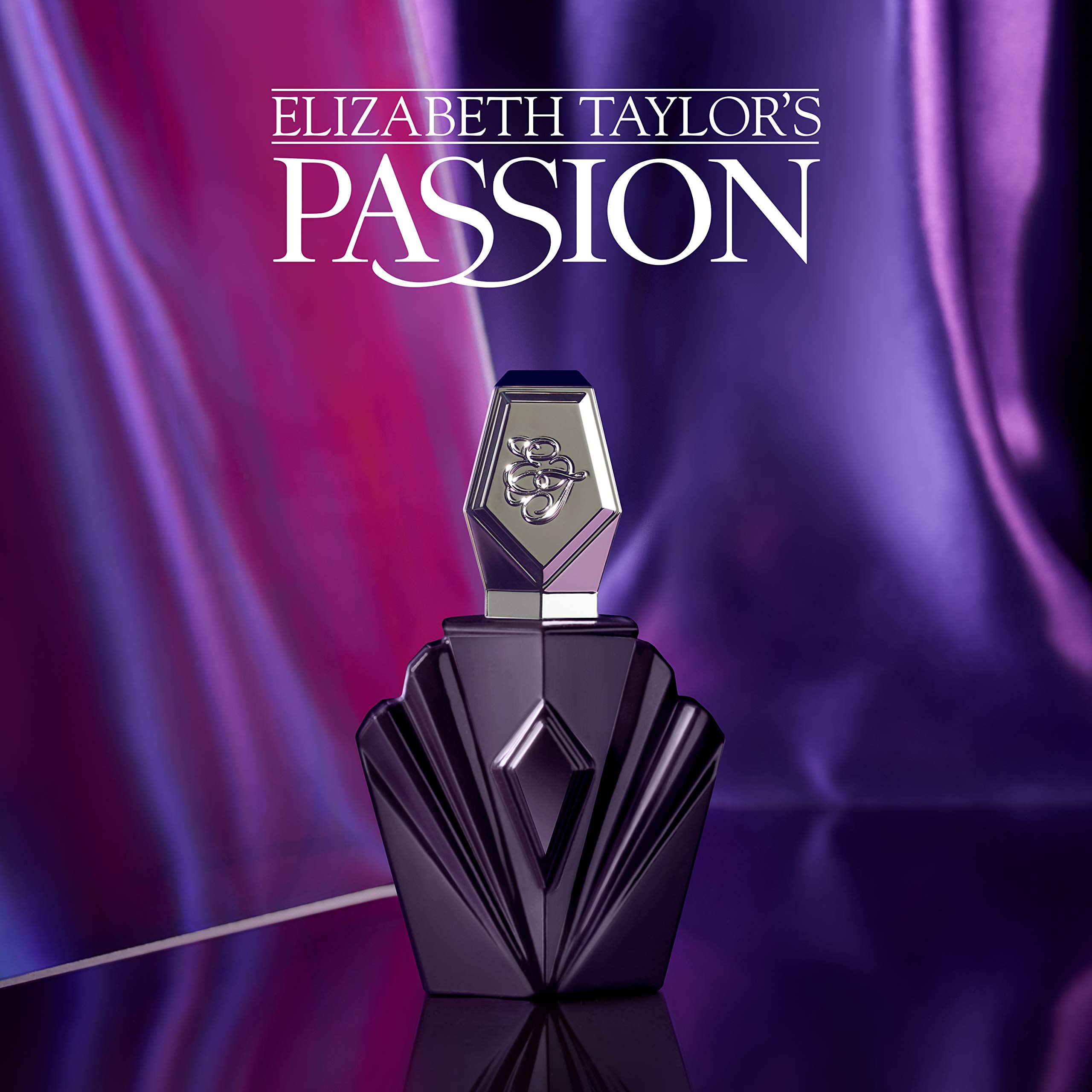 Elizabeth Taylor Passion packaging variations illustrate seasonal gifting options.