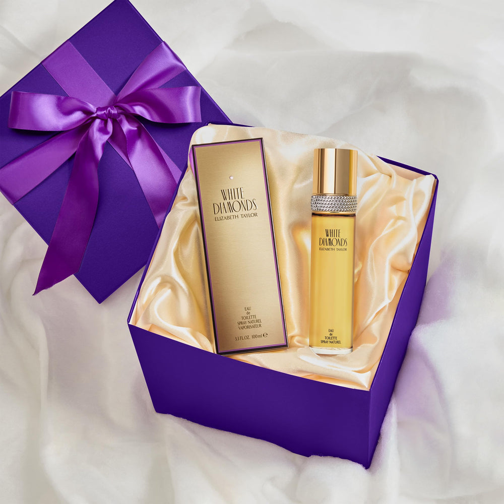 Elizabeth Taylor White Diamonds 1.7oz bottle offers day-to-night versatility.