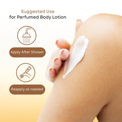 Elizabeth Taylor White Diamonds body lotion hand-application demonstrates easy layering with fragrance.