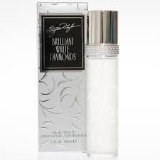Elizabeth Taylor White Diamonds Brilliant bottle side view highlights premium design