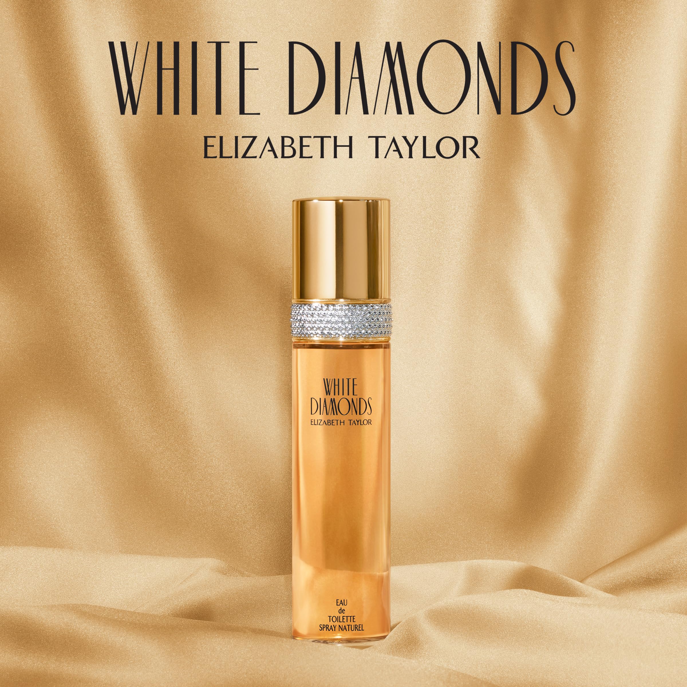 Gift set packaging from Elizabeth Taylor White Diamonds collection