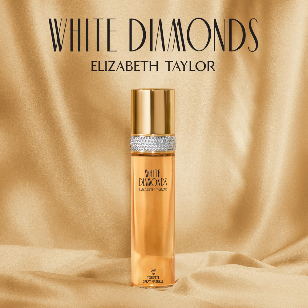 Gift set packaging from Elizabeth Taylor White Diamonds collection