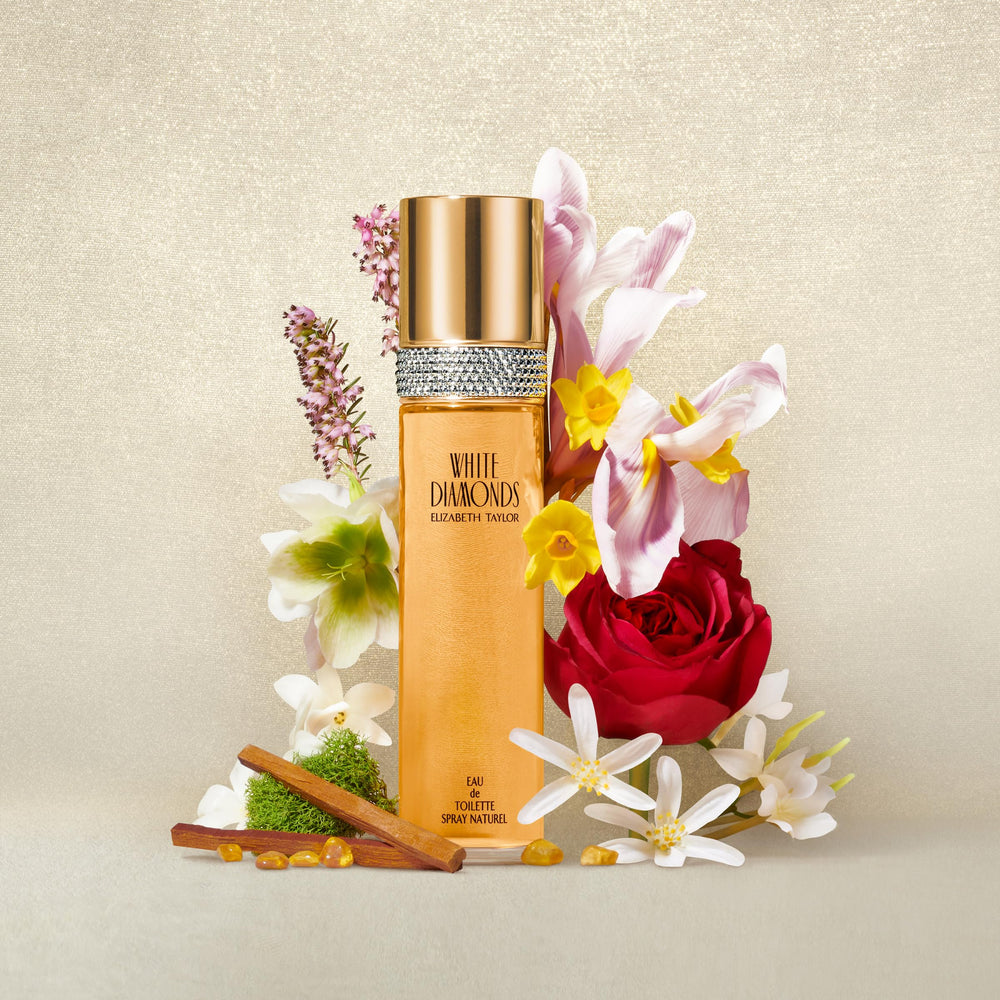 Elizabeth Taylor White Diamonds mini travel size for on-the-go scent.