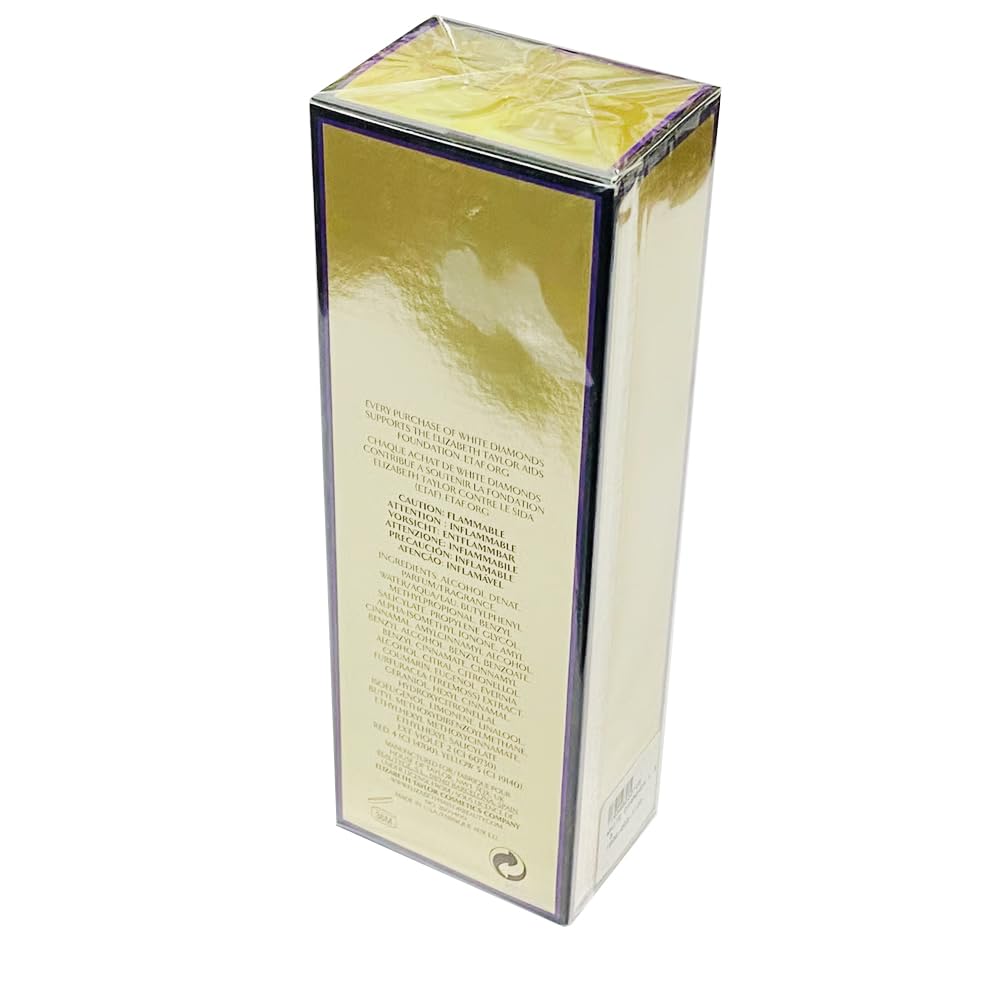 Elizabeth Taylor White Diamonds 3.3 oz bottle for travel