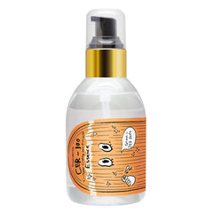 Elizavecca CER-100 bottle-top close-up showing nourishing leave-in oil for silky hair