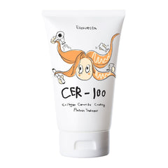 Elizavecca Cer-100 cream texture closeup showing rich conditioning for smoother hair