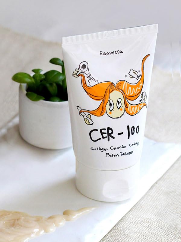 Elizavecca Cer-100 jar packaging highlighting premium deep conditioning