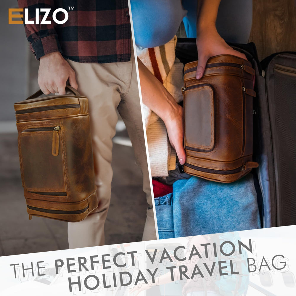 ELIZO waterproof lining closeup protects contents during transit