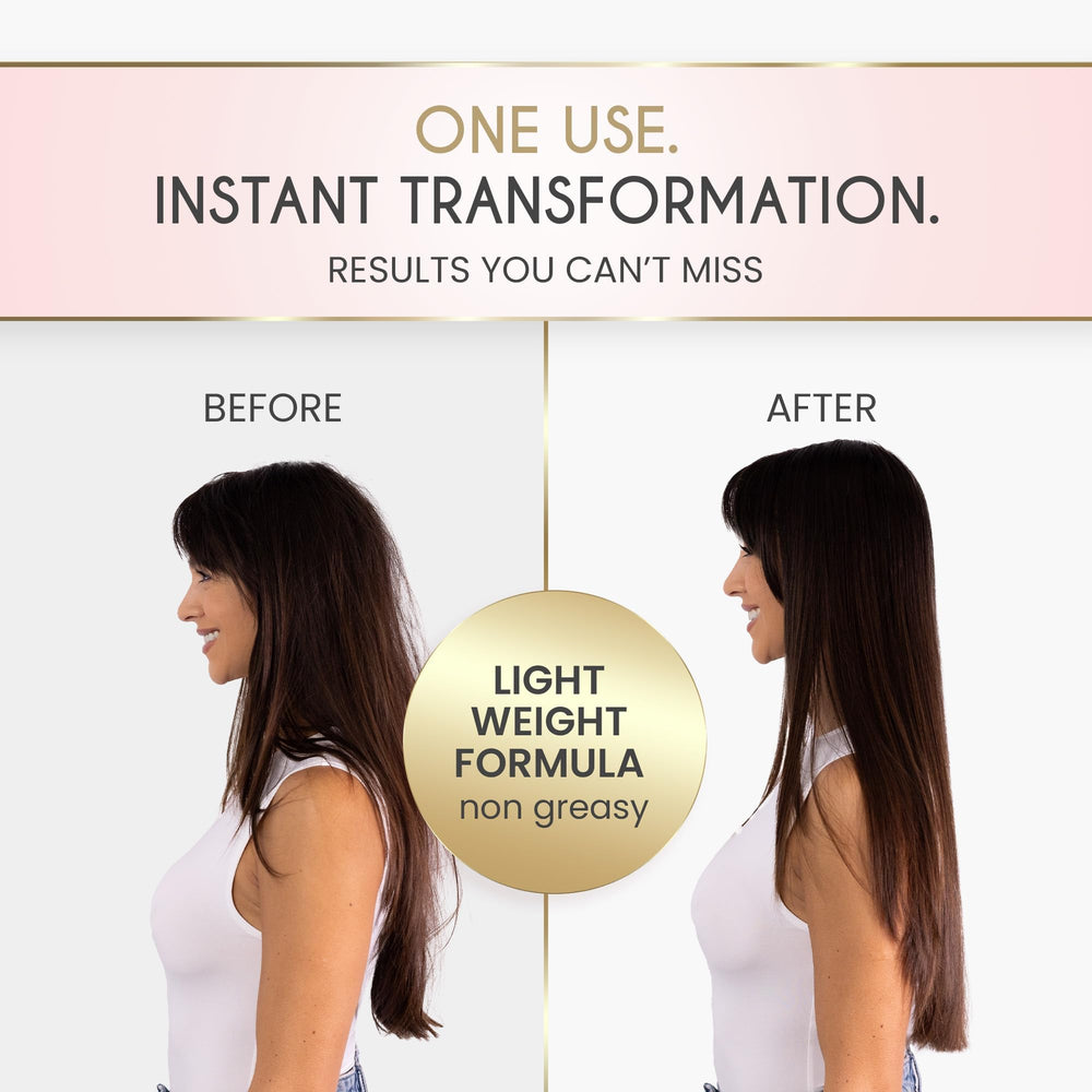 ELLA BELLA styling session shows spray application for heat protection