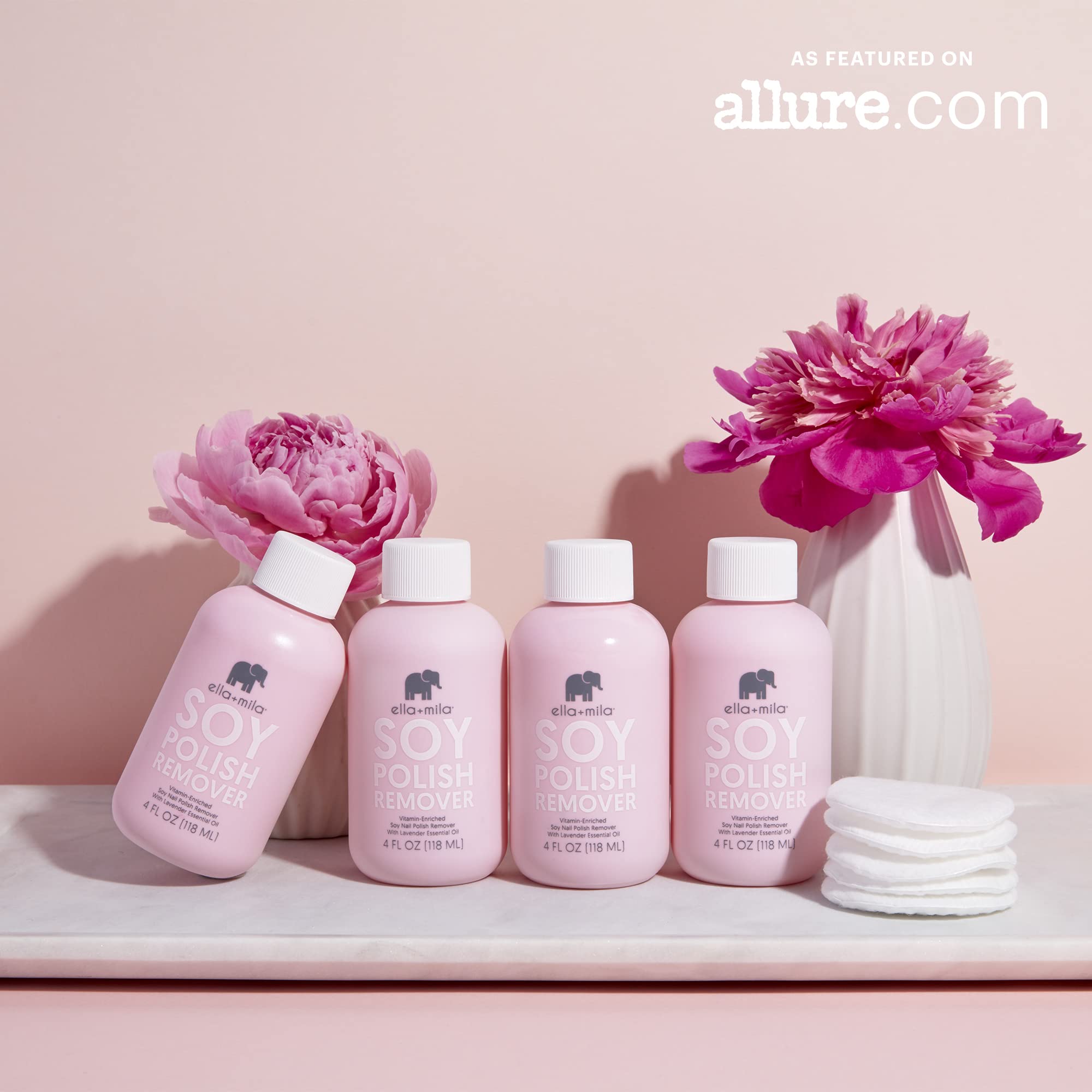 Lavender aroma from Ella Mila provides a pleasant scent during removal.