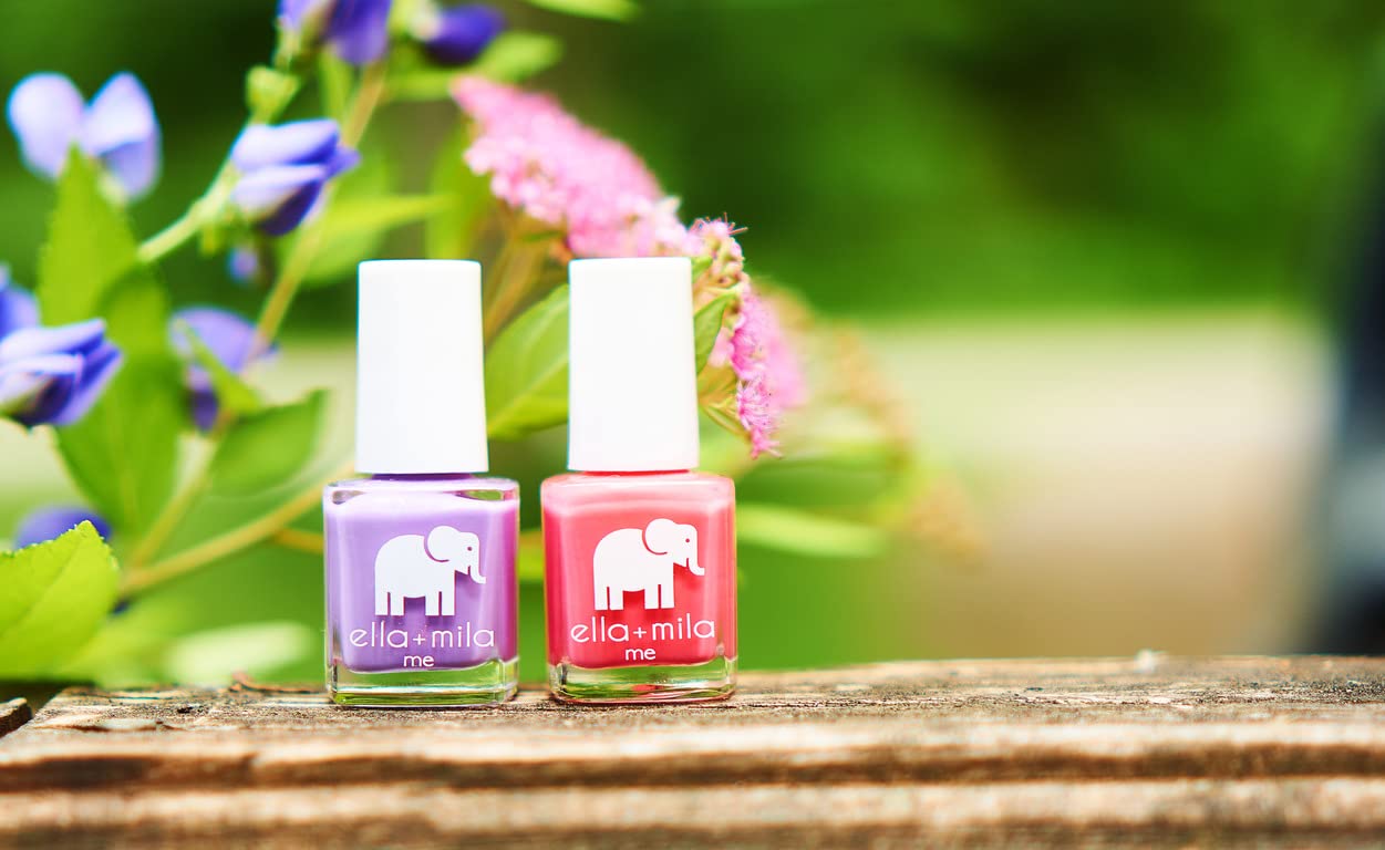 ella-mila me collection 17-free formula label emphasizing fewer harsh chemicals.
