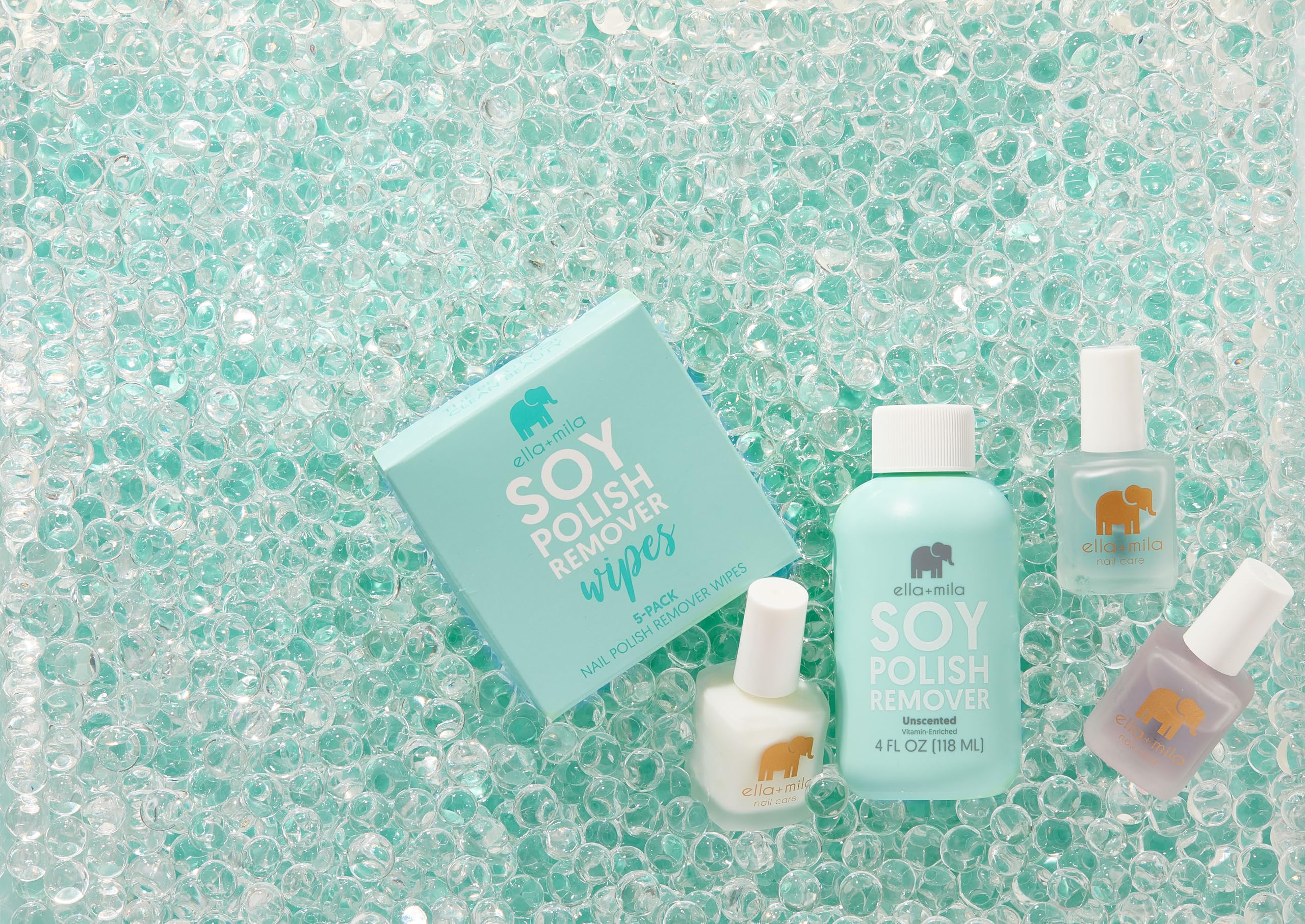 ella-mila non-toxic formula supports gentle removal suitable for natural nails