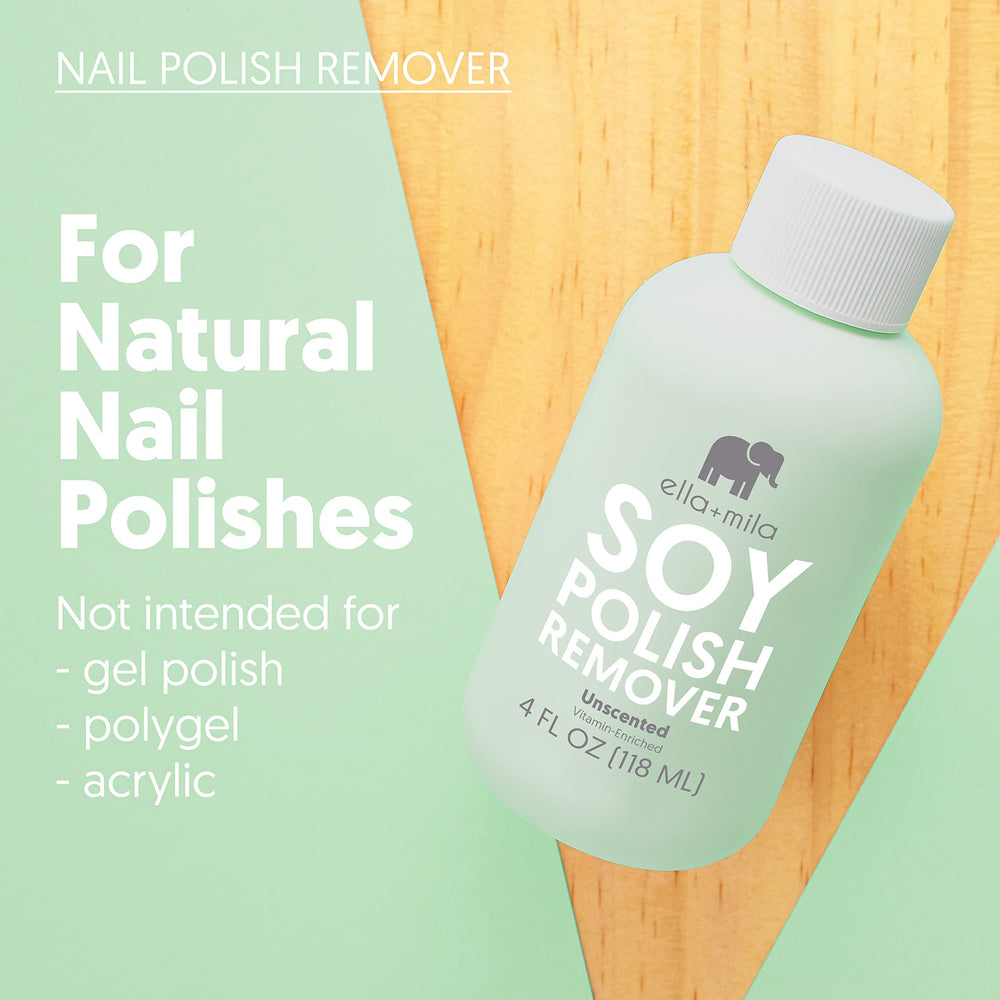 ella-mila USA-made bottle showcases acetone-free, non-toxic solution for frequent use