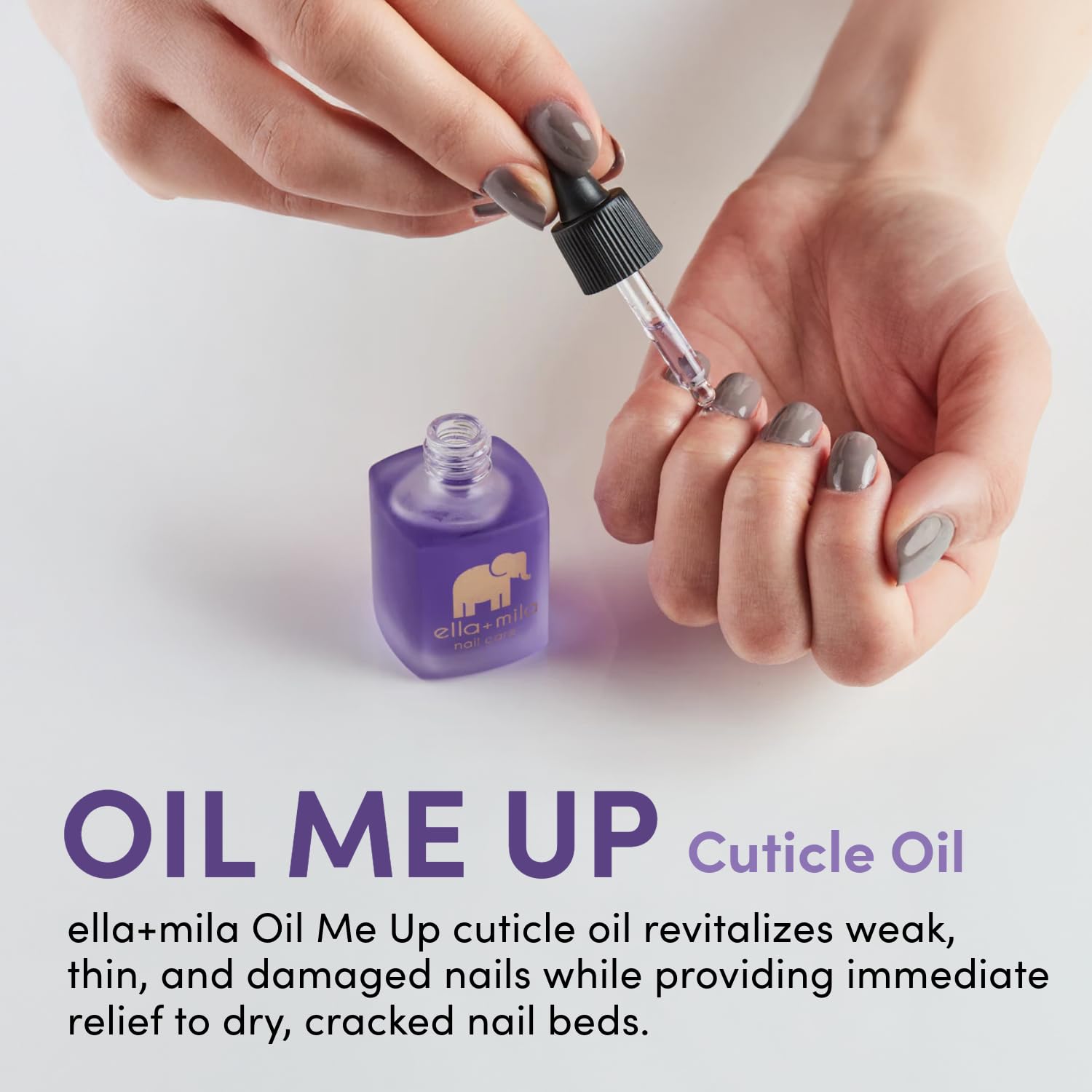 ella-mila vitamin-e ingredient detail highlights rich nail and cuticle nourishment