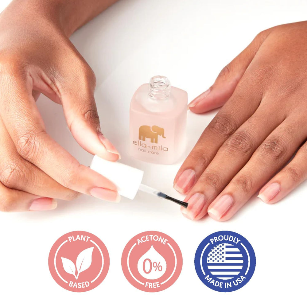 ella+mila First Aid Kiss vitamin-e-glow nourishes nails and enhances appearance