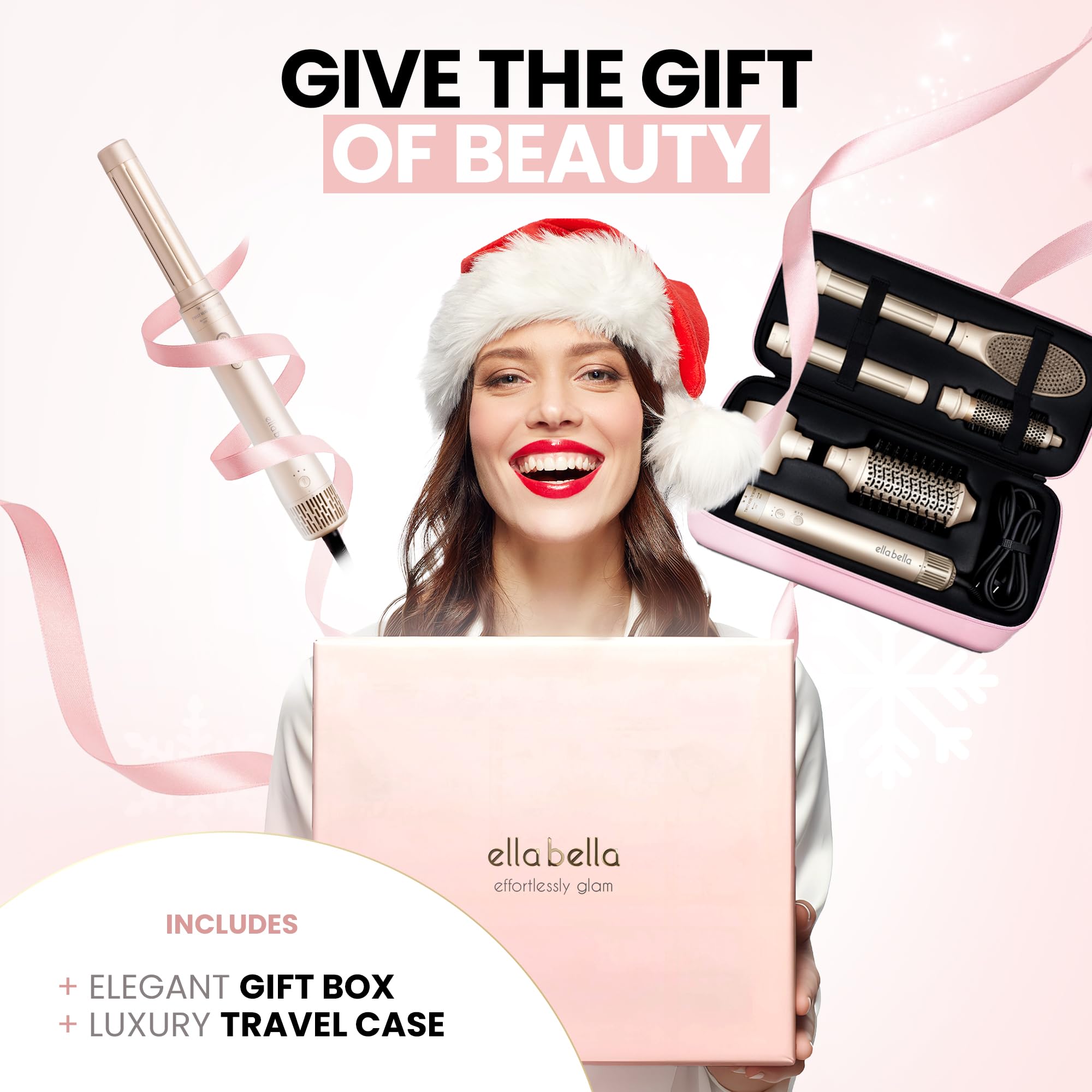 ELLA BELLA straightener plates delivering sleek straight styles