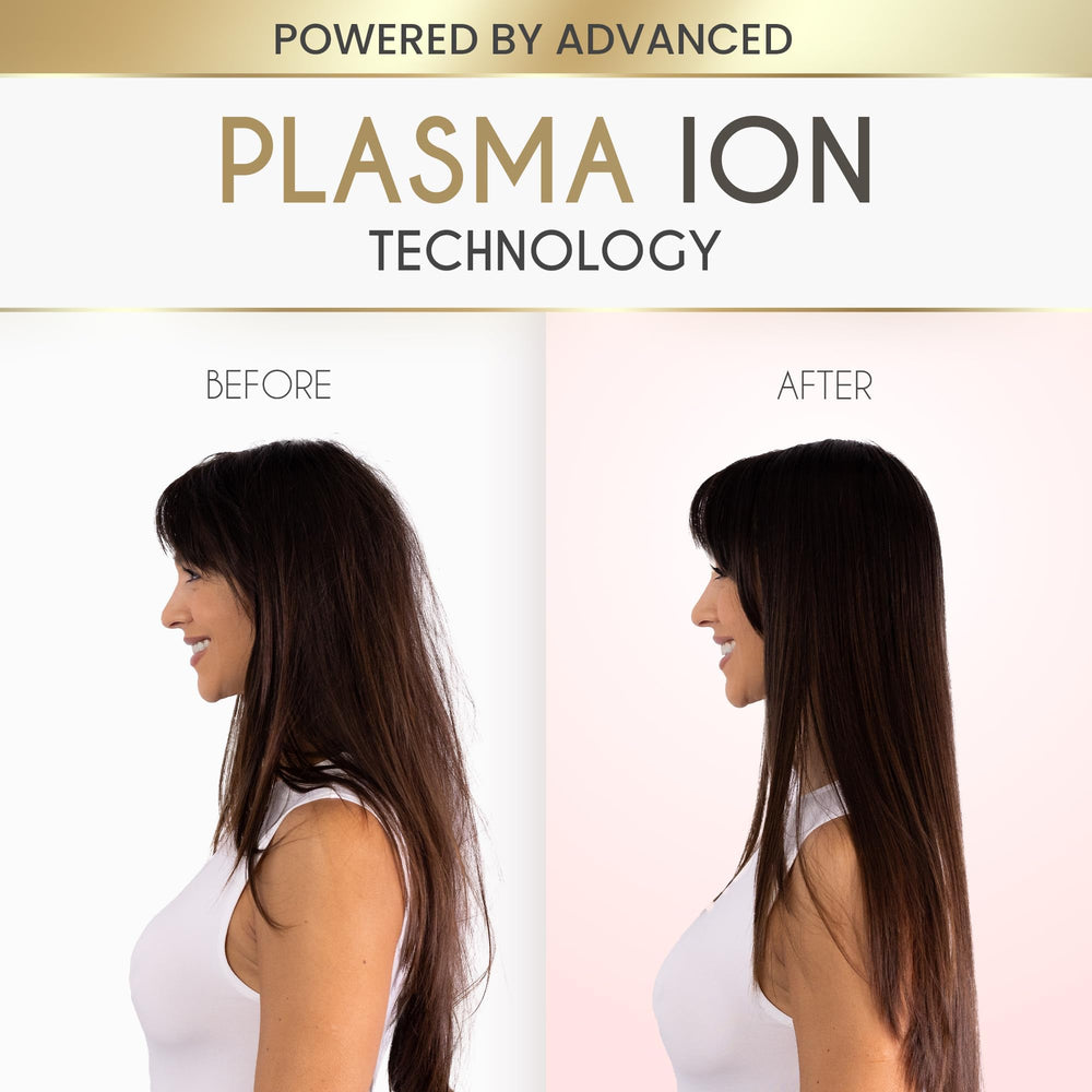 ELLA BELLA rapid drying airflow image emphasizing time-saving styling.
