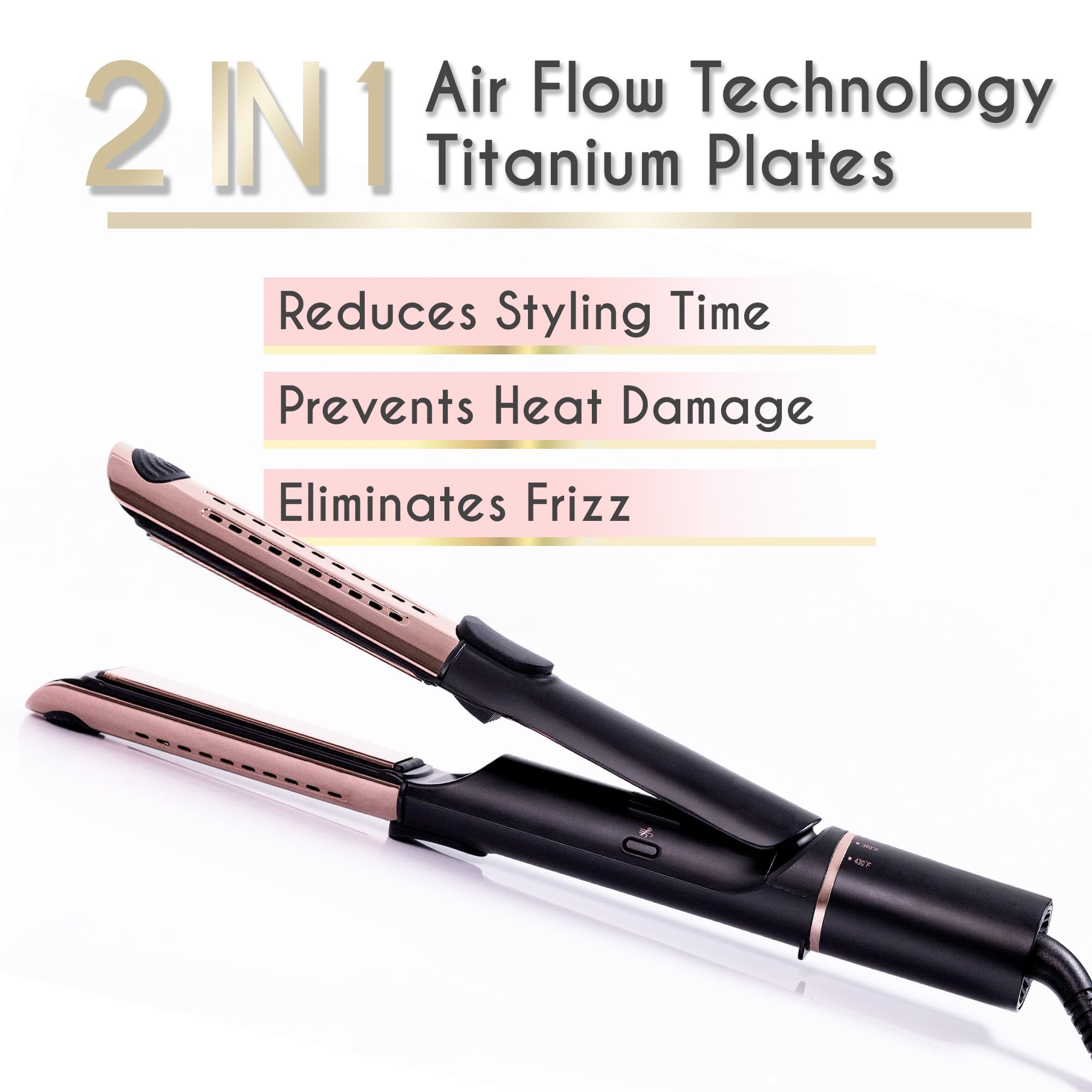 ELLA BELLA salon-finish shine close-up highlighting long-lasting results.