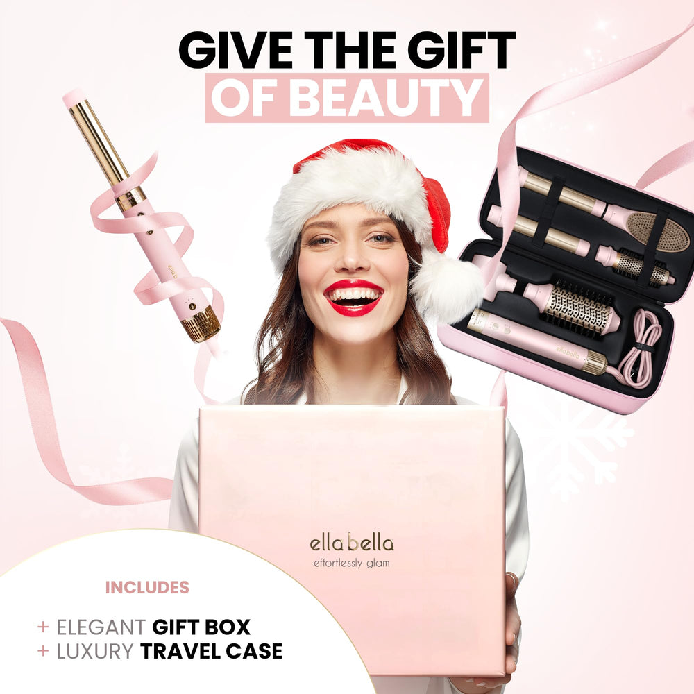 ELLA BELLA hair straightener provides fast, controlled heat for sleek looks.