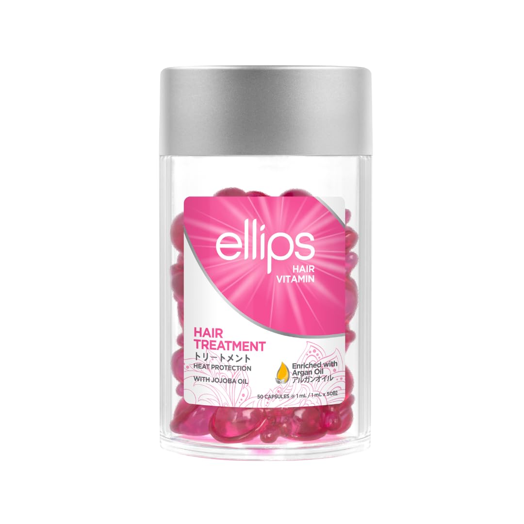 Ellips Hair Oil Capsules packaging shows eco-friendly design for mindful routines.