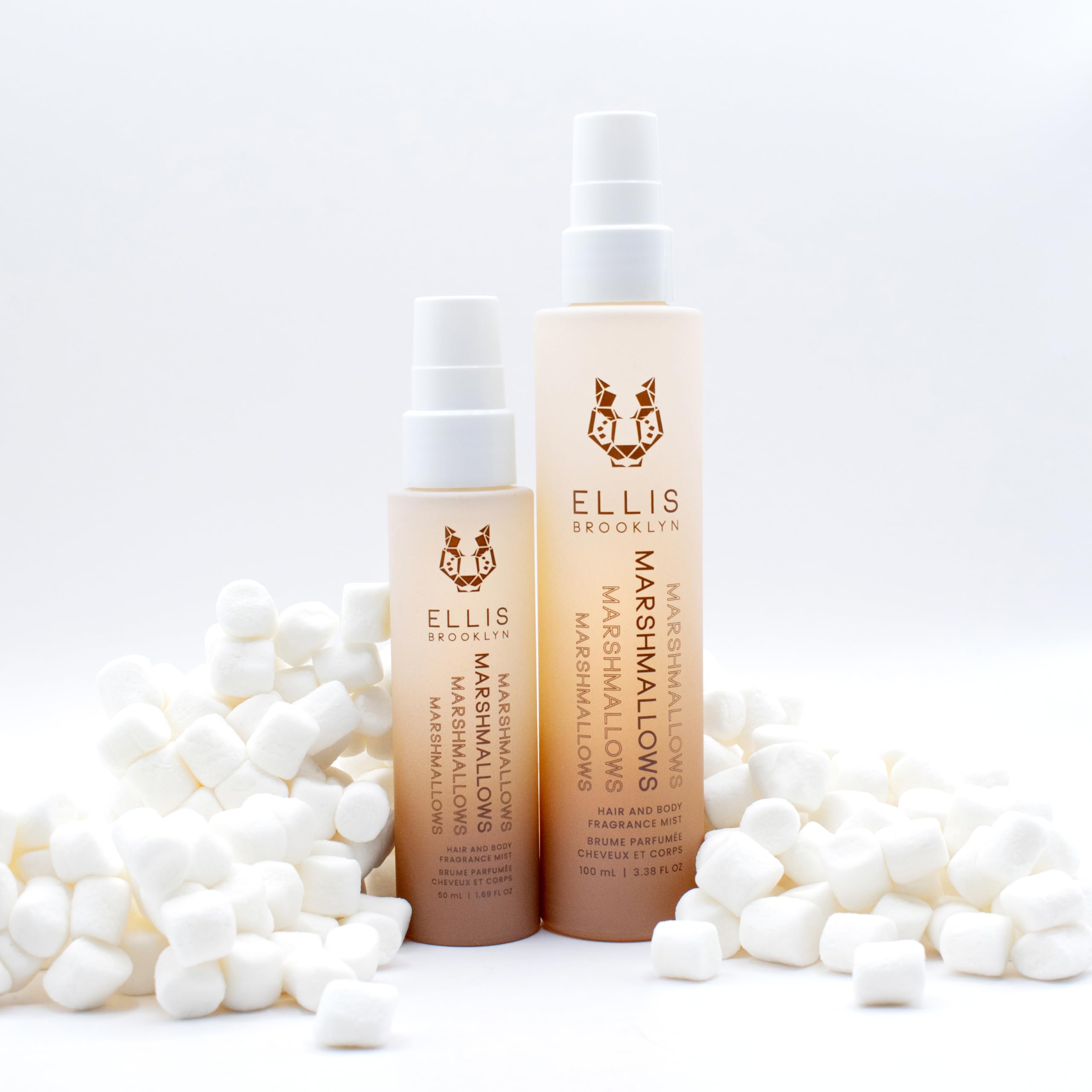 Ellis Brooklyn MARSHMALLOWS USA-made cruelty-free label close-up