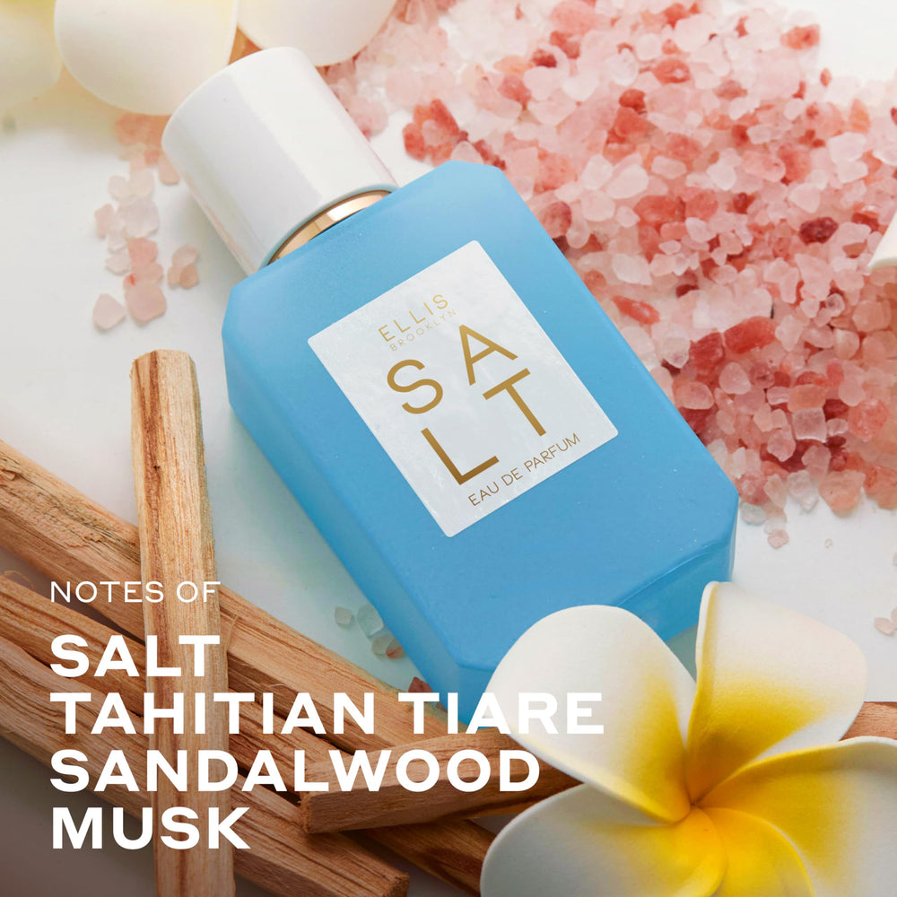 Ellis Brooklyn Salt sandalwood undertones create warm, soothing base for daily wear.