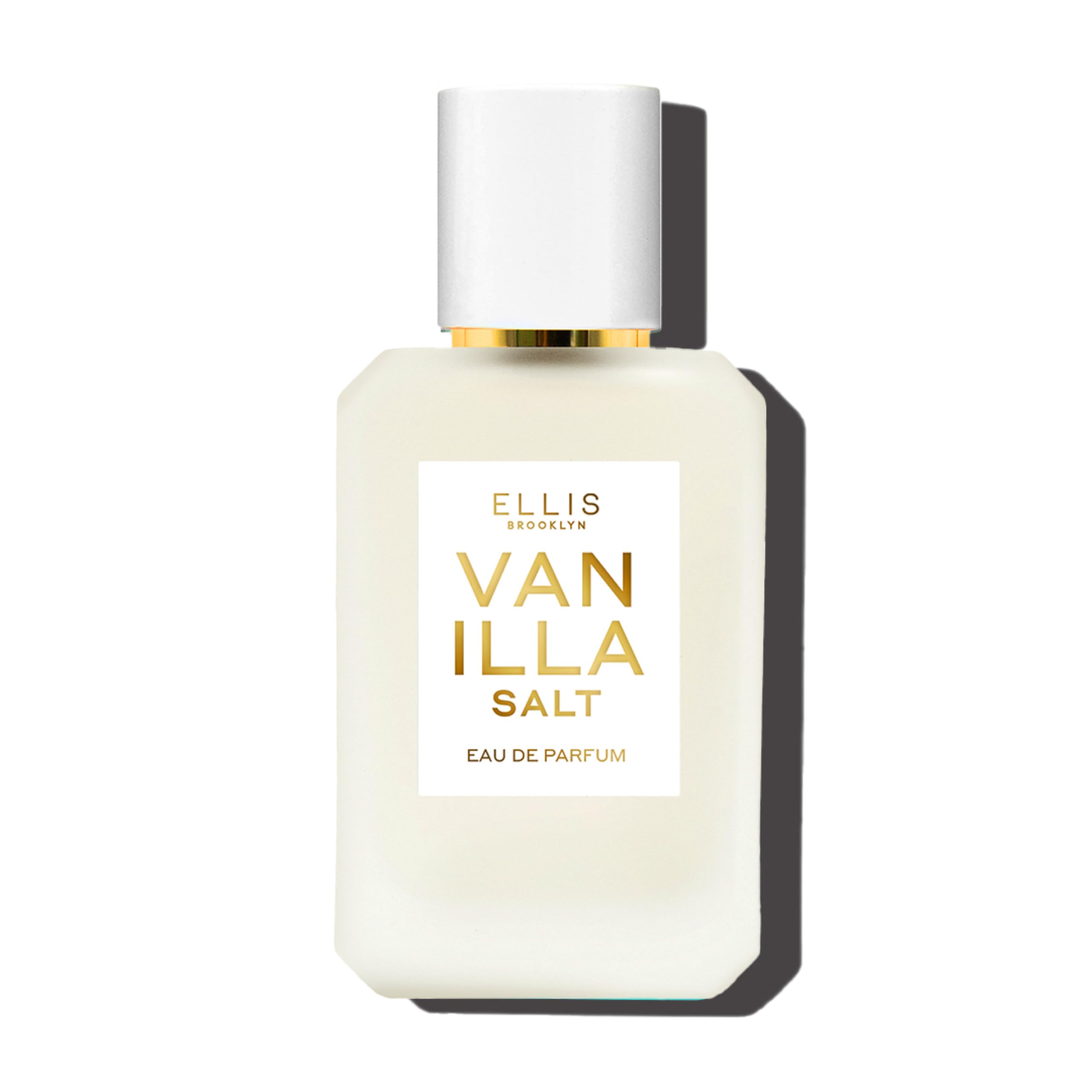 Ellis Brooklyn Vanilla Salt bottle front view for daily gourmand fragrance wear