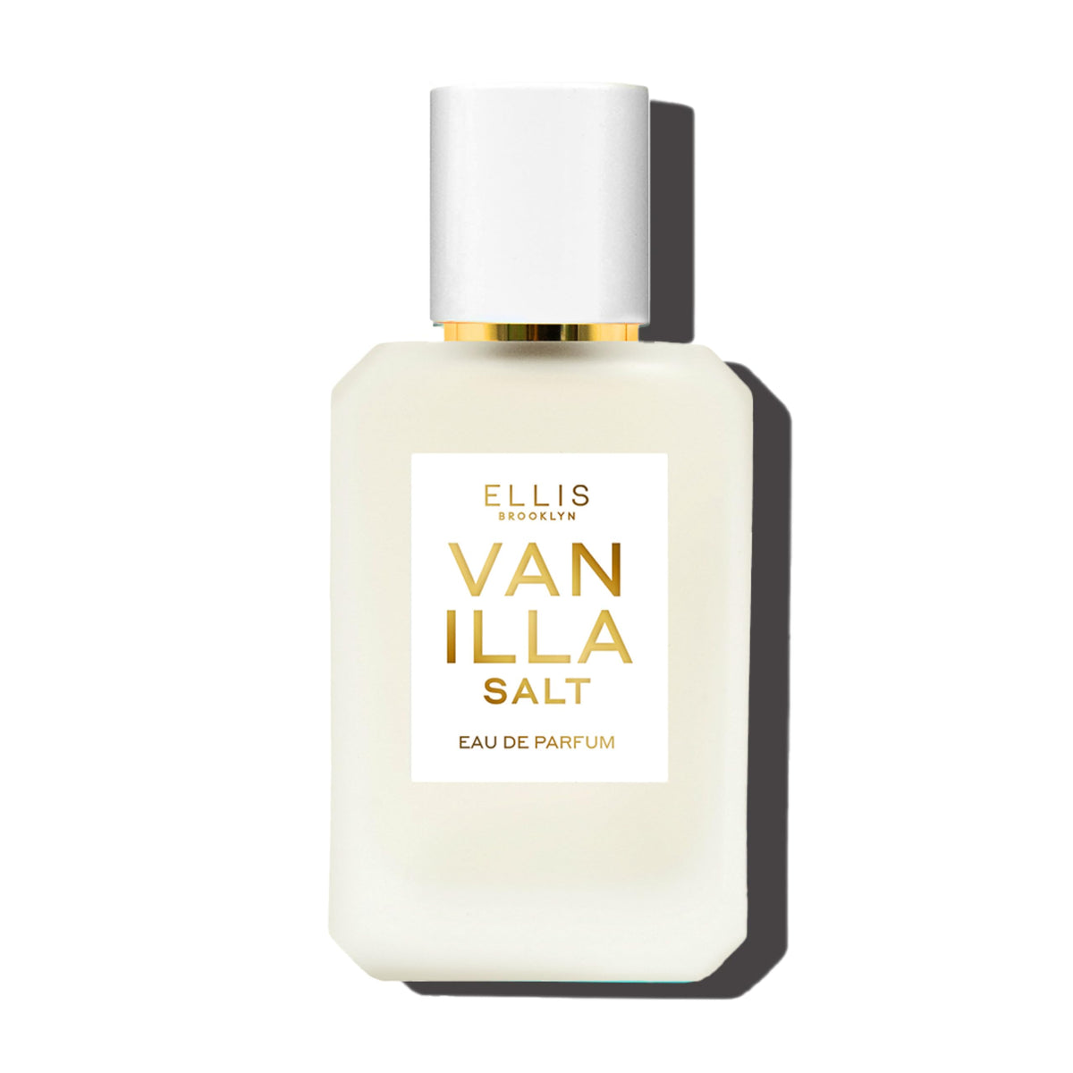 Ellis Brooklyn Vanilla Salt bottle front view for daily gourmand fragrance wear