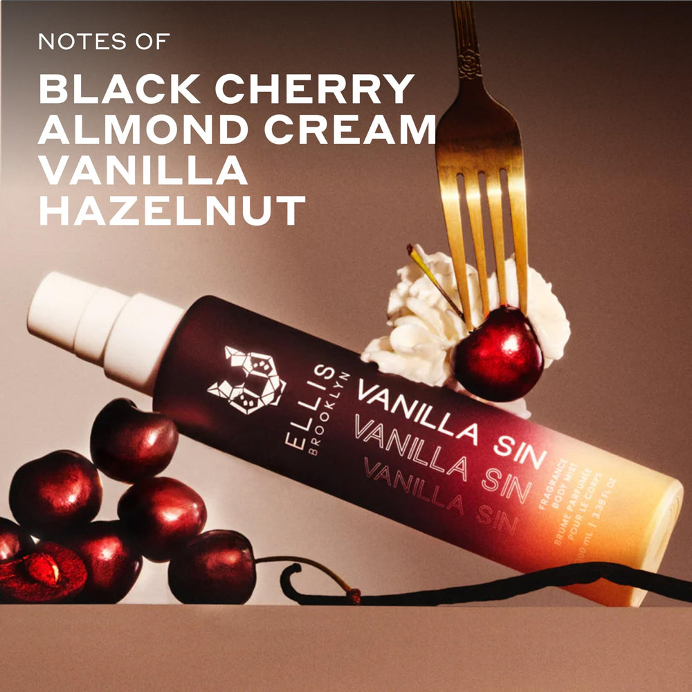 Ellis Brooklyn Vanilla Sin vegan and cruelty-free certification icons