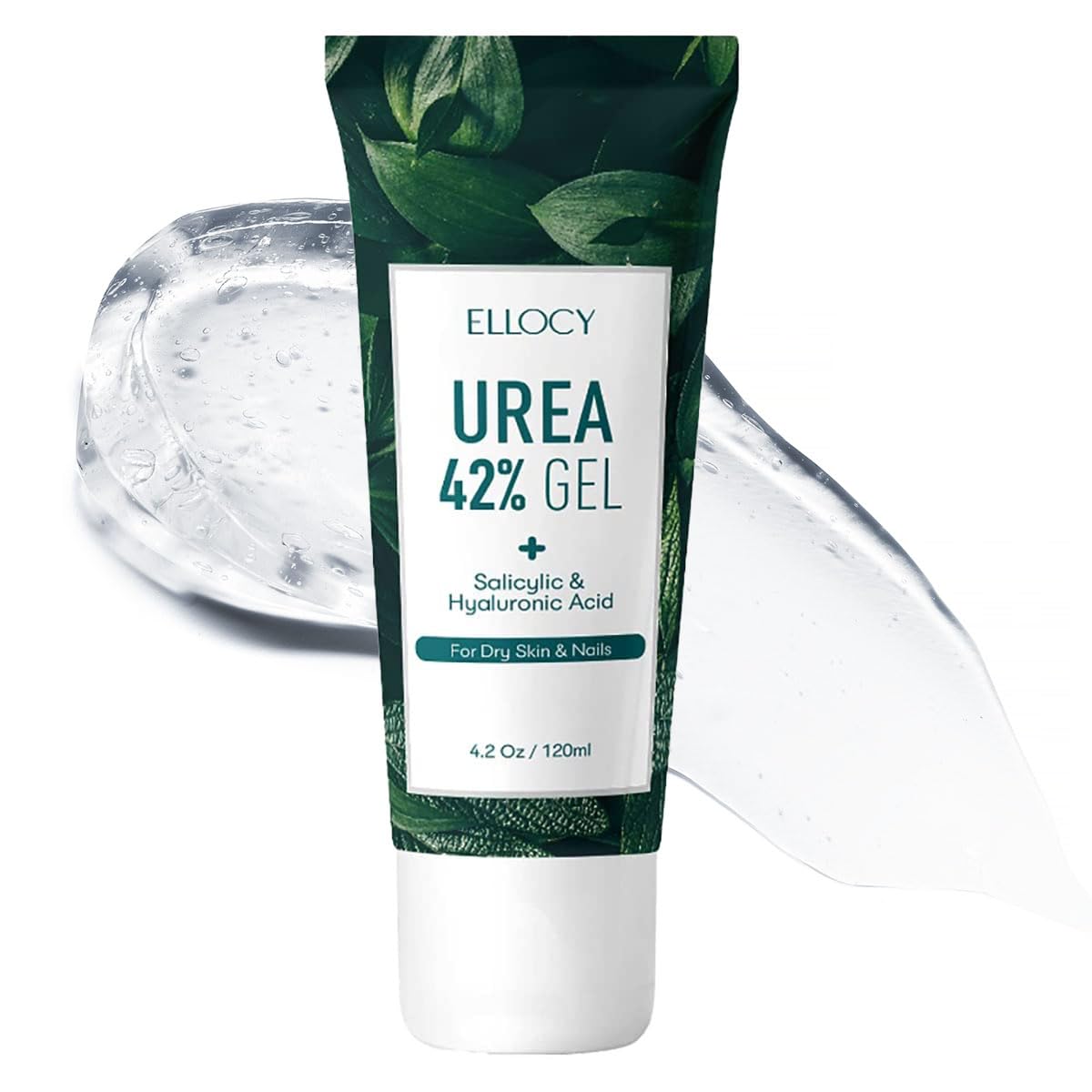 Ellocy 42% Urea Gel bottle front for deep foot hydration