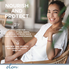 Elon Lanolin-Rich Nail Conditioner cuticles closeup highlighting moisture protection
