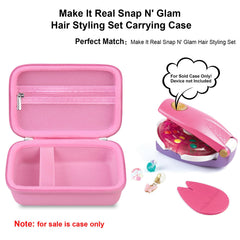 Elonbo interior mesh pocket stores clips and gems for quick access.